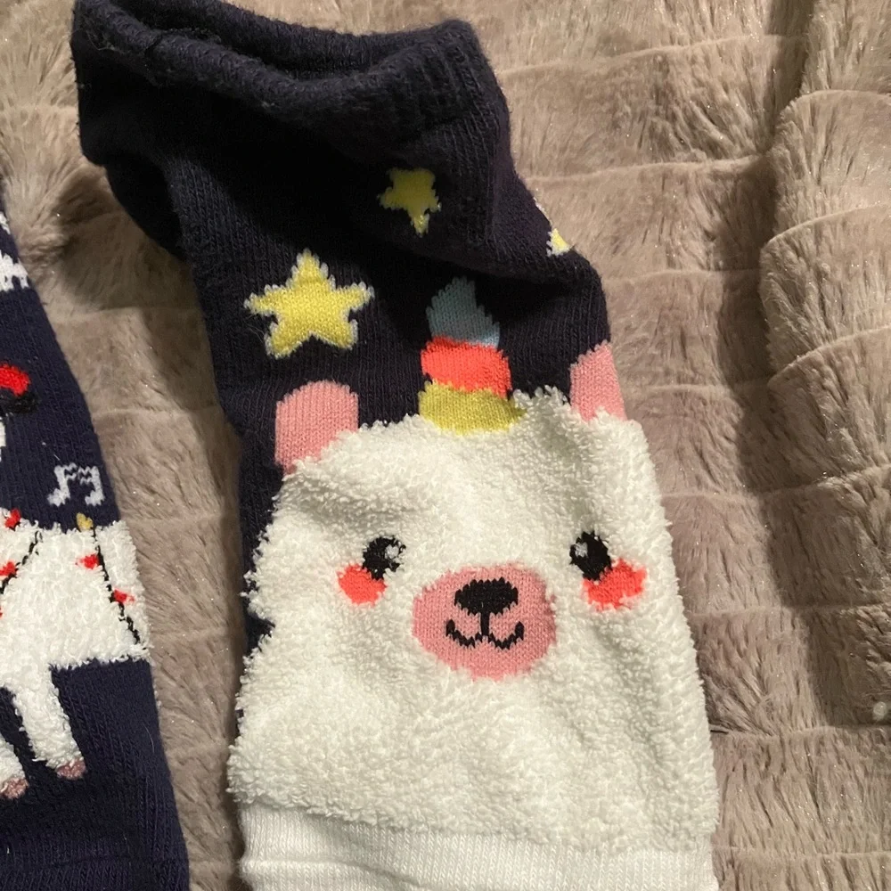 Set of 4 Girls Christmas socks